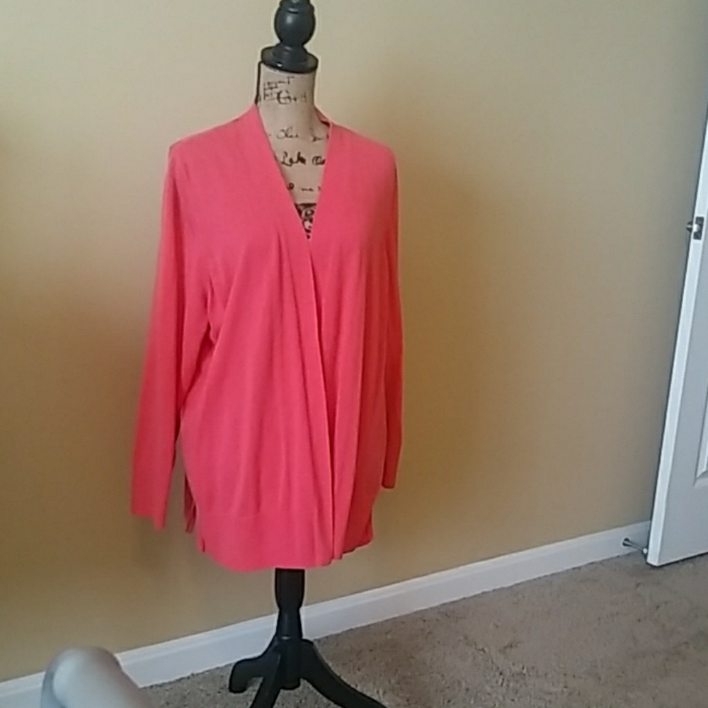 Coral color sweater